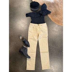 Kendall + Kylie Ruffle One Shoulder Bodysuit Asymmetrical Top Black Snap Closure